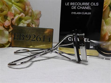 chanel eyelash curler replacement pads|cils de chanel eyelash curler.